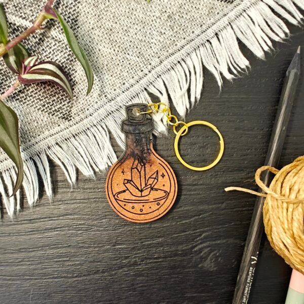 Crystal Potion Keychain