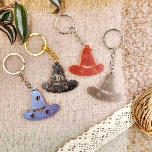 Witch Hat Keychains