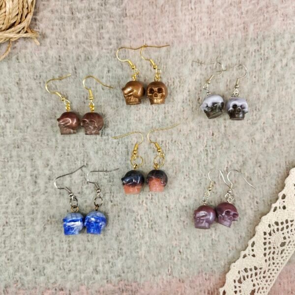 Skull Resin Earrings