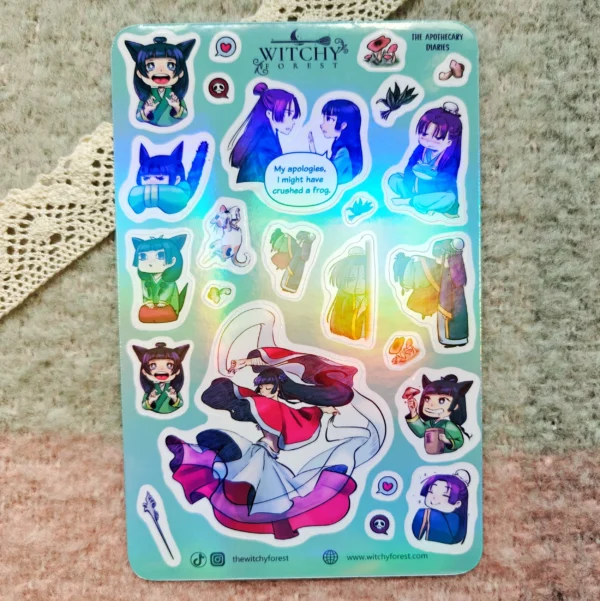 1000007616.webp The Apothecary Diaries Sticker Sheets