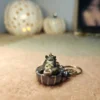 1000011454.webp Totoro drinking tea in a teacup – Handmade Clay Keychain