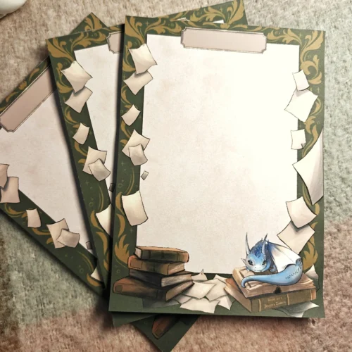 1000011468.webp Bookish Dragon – Blank Notepad