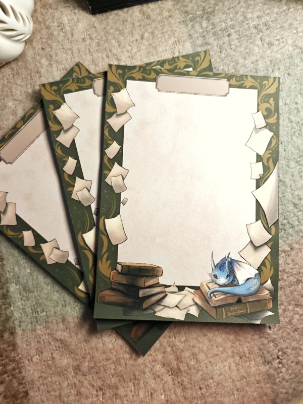 1000011468.webp Bookish Dragon – Blank Notepad