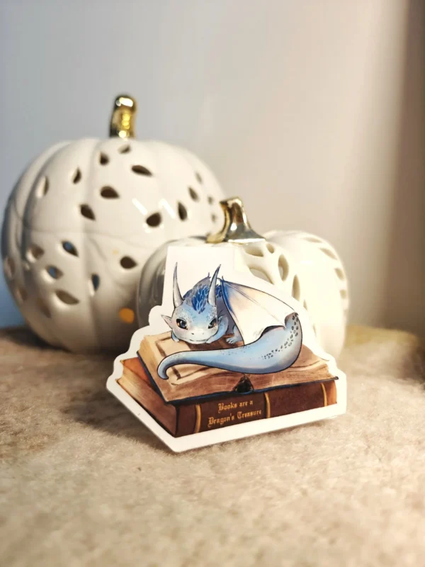 Bookish Dragon – Magnetic Bookmark
