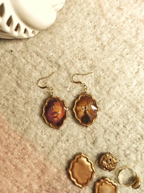 1000011580.webp Mesmerized by Fire – earrings