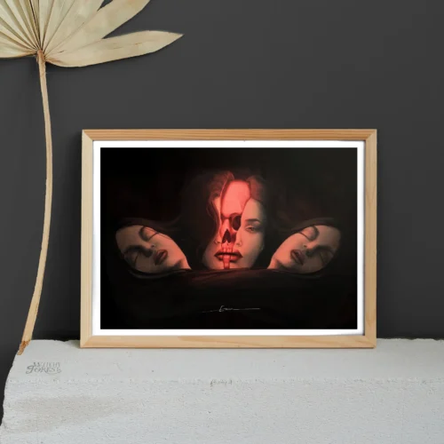 divided1.webp Divided Art Print