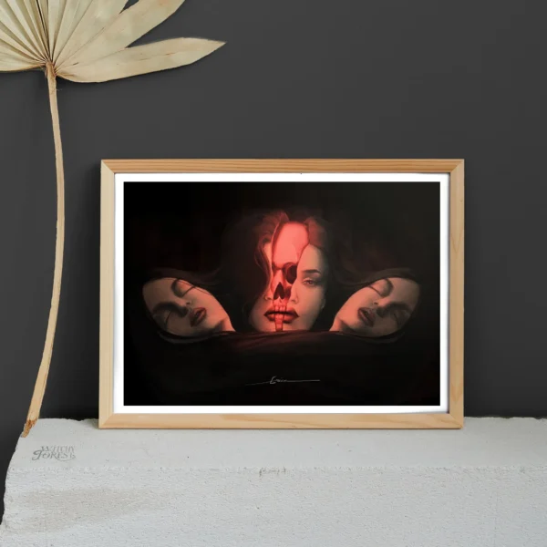 Divided Art Print