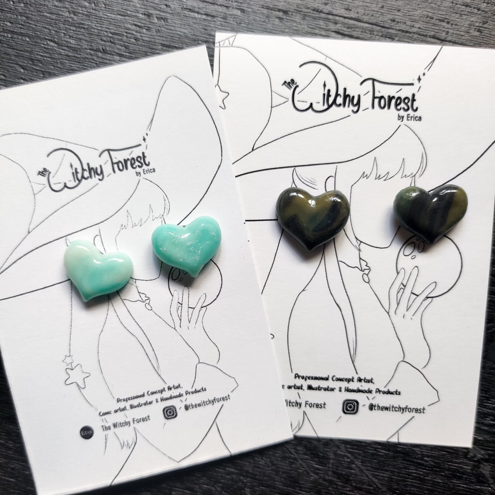 Heart STUD EARRINGS