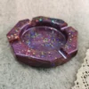 processed_9dc39c1cc55b4f9386cc5e754a3d734b.webp Pink with Holographic Glitter Ashtray