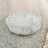 processed_f4ffc1f7ade3433c90a501f33f6c03b2.webp White Floral Resin Ashtray