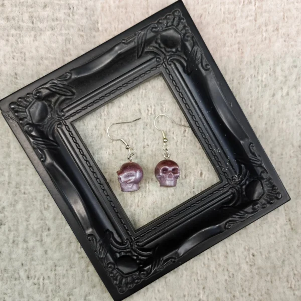 Skull Resin Earrings