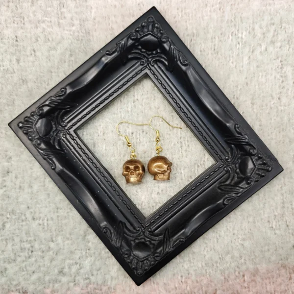 Skull Resin Earrings