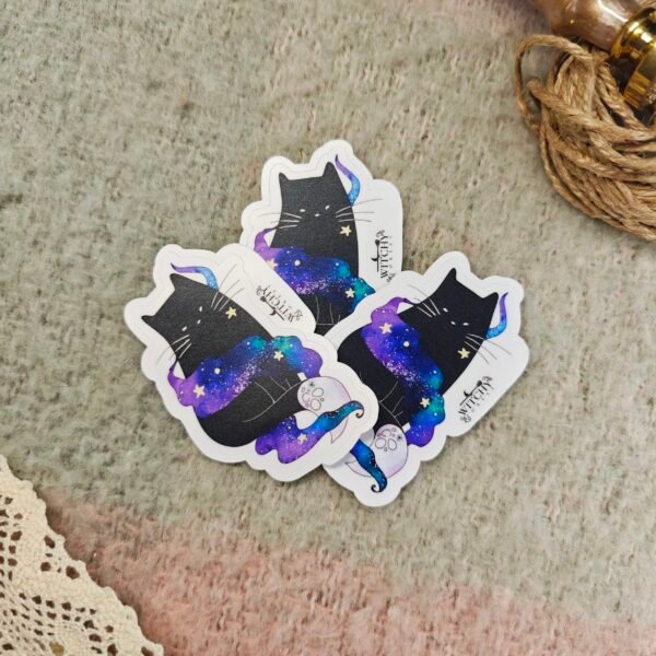 Celestial Kitty – Matte Sticker