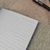 Deep Blue Dainty Notebook – 60 lined pages