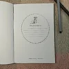 Deep Blue Dainty Notebook – 60 lined pages