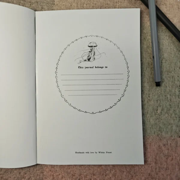 Deep Blue Dainty Notebook – 60 lined pages