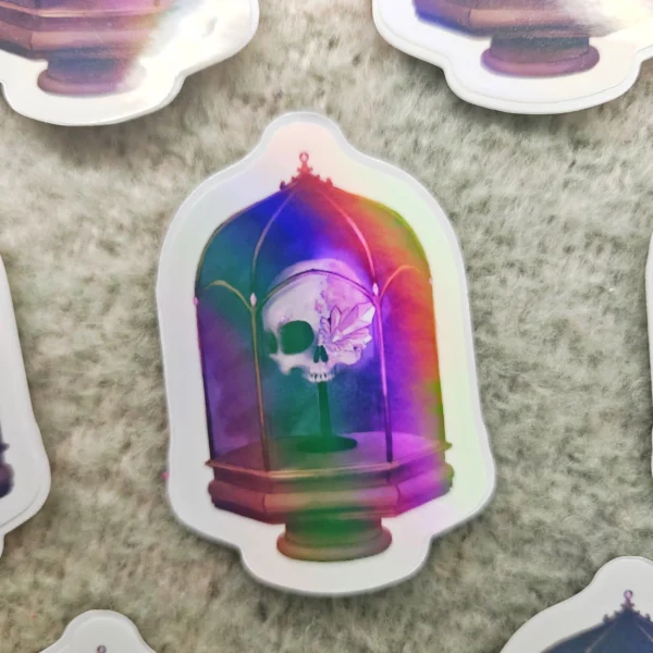 Crystal Skull Sticker