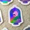 Crystal Skull Sticker