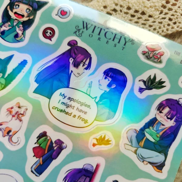 1000007617.webp The Apothecary Diaries Sticker Sheets