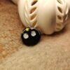 Ghibli Dust Bunny (sprite) – handmade pin