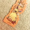 Autumn Witch’s Broom – Holo Bookmark