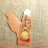 Autumn Witch’s Broom – Holo Bookmark
