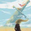 Away with the wind Art Print
