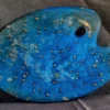 https3A2F2Fi.etsystatic.com2F113947292Fr2Fil2F7697722F43717019632Fil_fullxfull.4371701963_bg87.webp Blue with Gold flakes and rocks Resin Art Palette