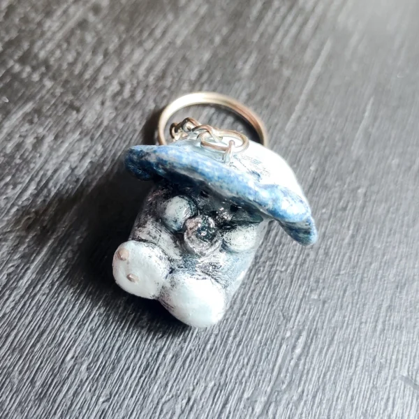 Mushroom Companion Keychain