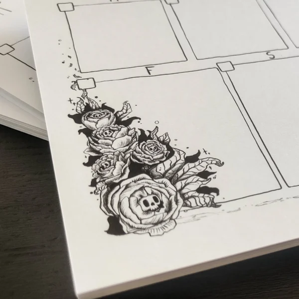 https3A2F2Fi.etsystatic.com2F113947292Fr2Fil2Fb30a4a2F50895136372Fil_fullxfull.5089513637_2can.webp Peony Skulls -Weekly Planner