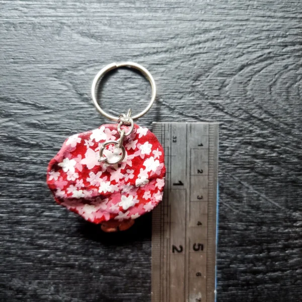 Mushroom Companion Keychain