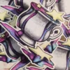 Spilling Stars semi gloss sticker
