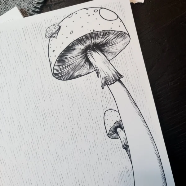 Gloomy Mushrooms – Blank