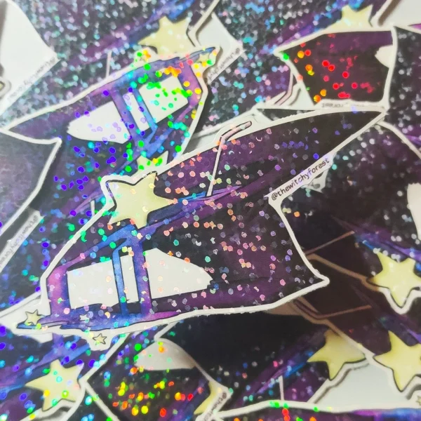 https3A2F2Fi.etsystatic.com2F113947292Fr2Fil2Fc664022F38019267662Fil_fullxfull.3801926766_nb5q.webp Tasting Stars Holographic glossy sticker