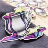 Spilling Stars semi gloss sticker
