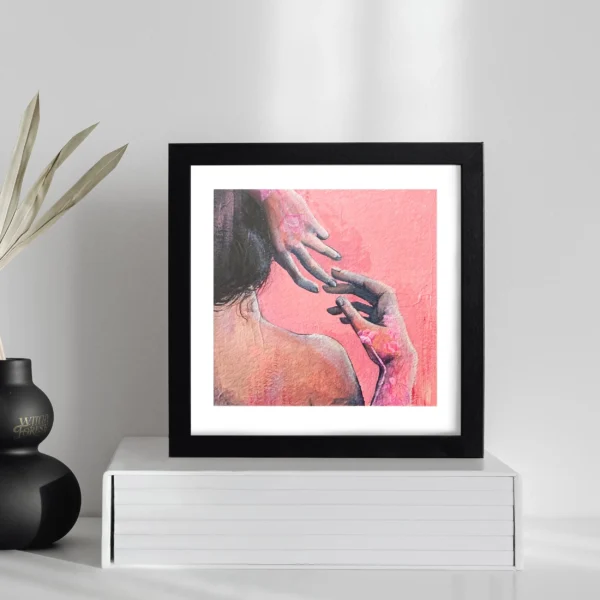 Nature Girls | Set of 3 modern surreal Mini Art Print