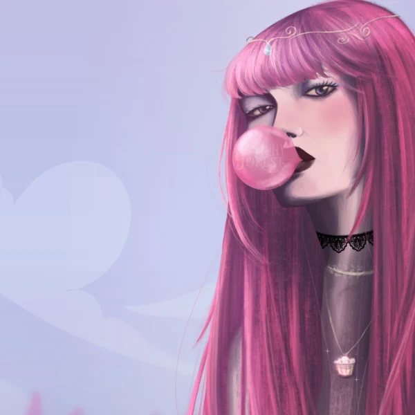 princessbubblegum2.webp Princess BubbleGum – Adventure Time Fanart