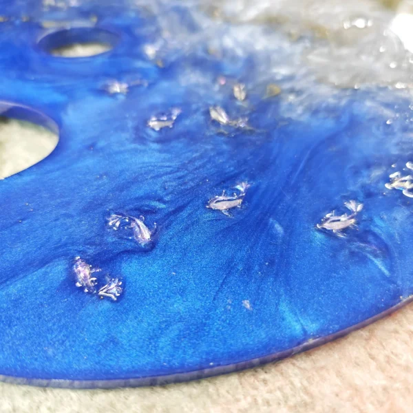 processed_a808d0c6a31e4250b4afe624c1814ff5.webp Beautiful Beach themed Resin Artist Painting Palette