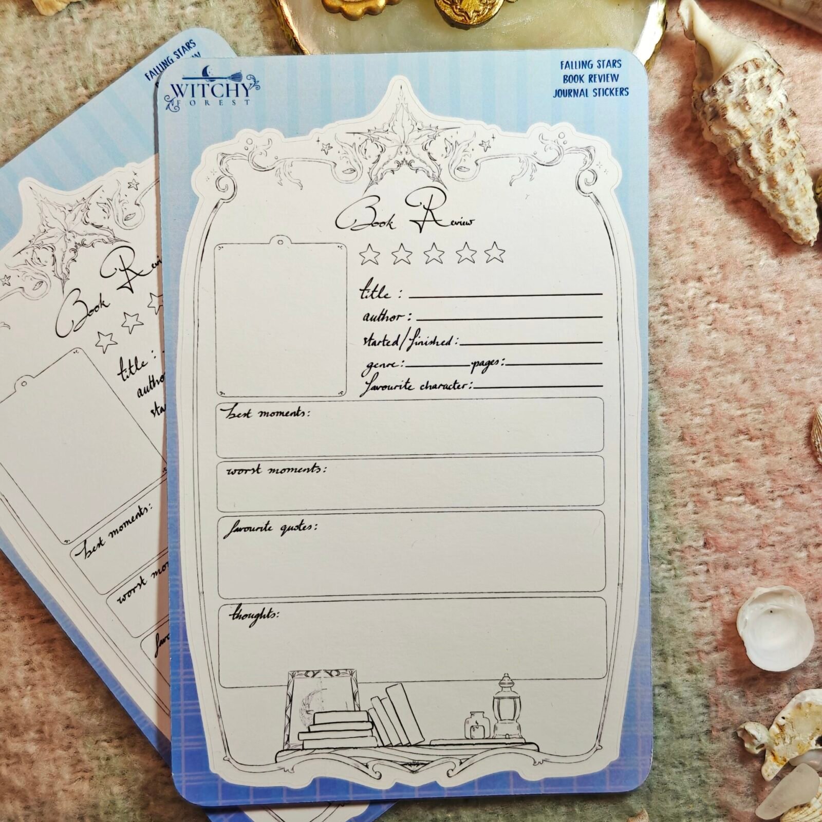 oplus_3145762 Book Review - Journal stickers