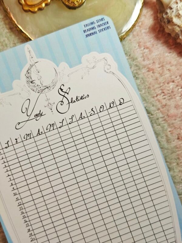 Reading Tracker - Journal stickers