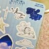 Falling Stars - Journal stickers