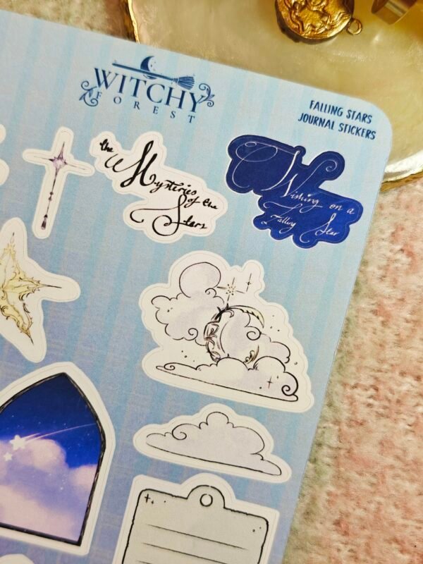 Falling Stars - Journal stickers