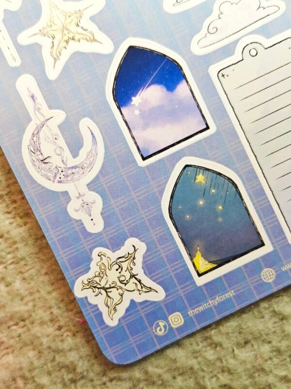 Falling Stars - Journal stickers