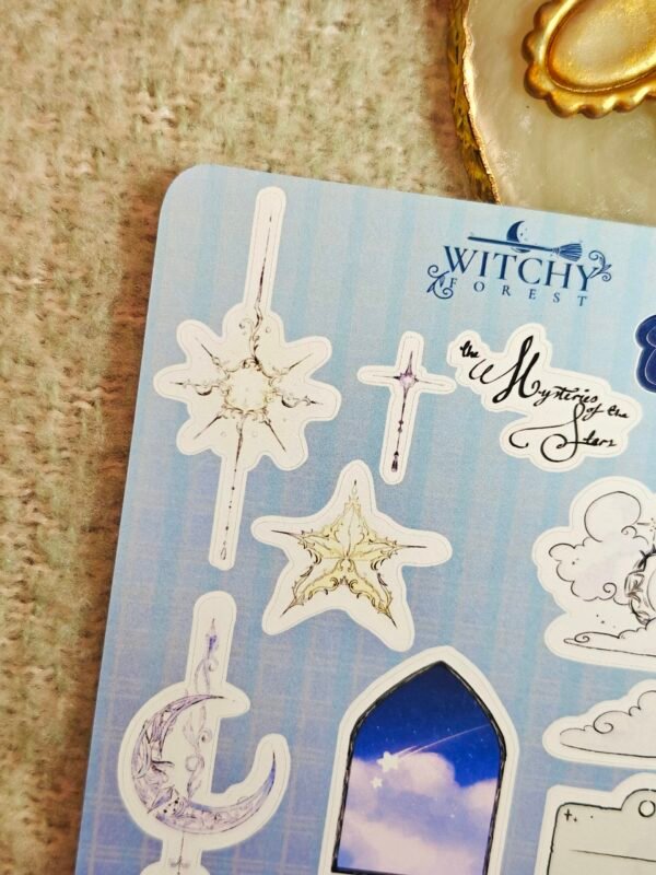 Falling Stars - Journal stickers