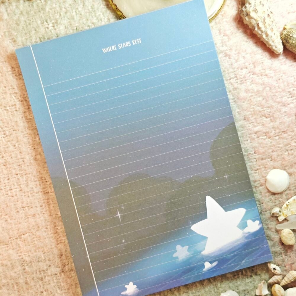 Where stars rest – Lined